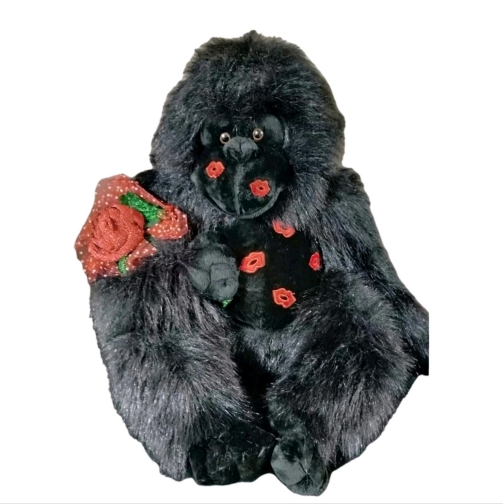 Huge 2ft Tall Gorilla Plush Love Anniversary Birthday Gift!